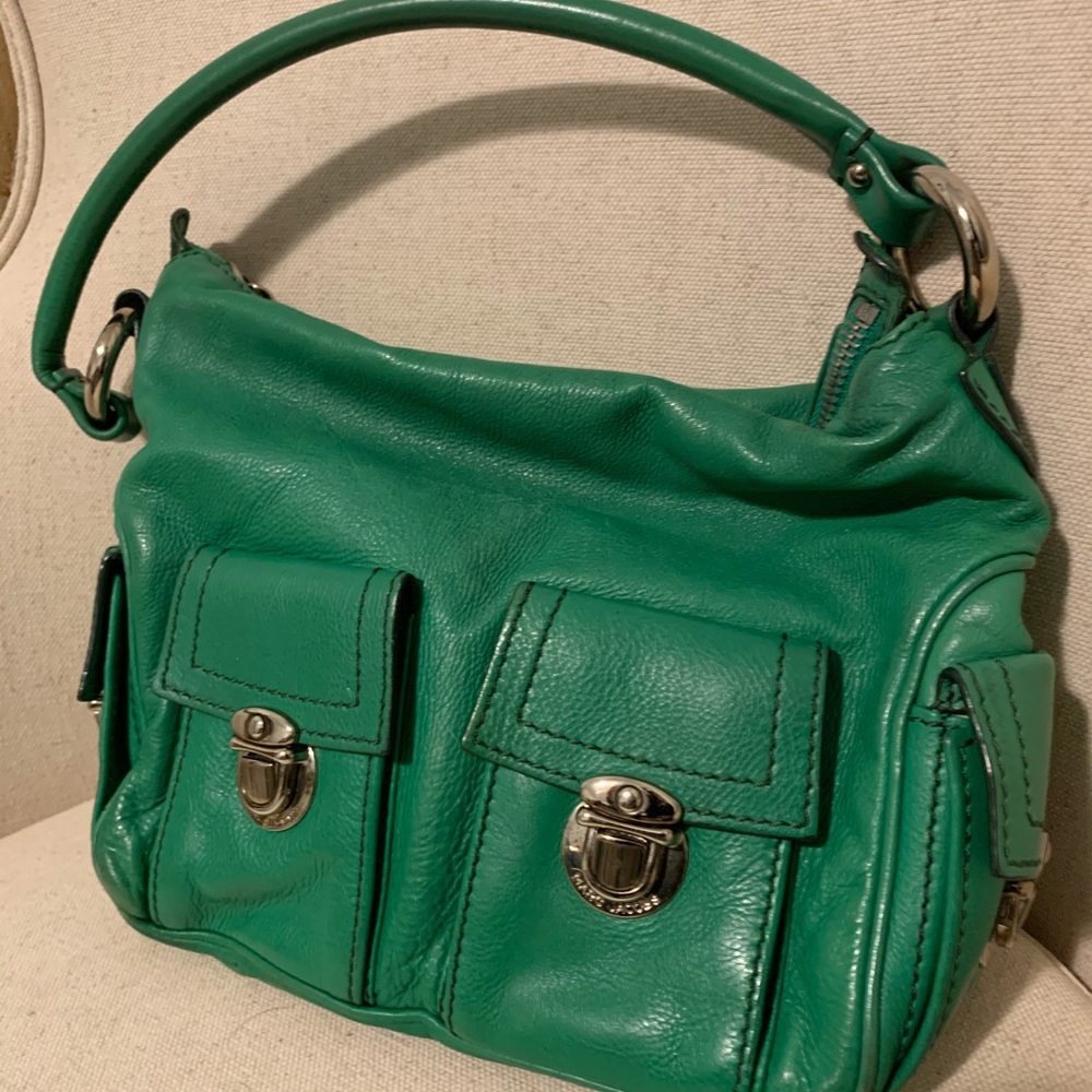 Marc Jacobs green bag